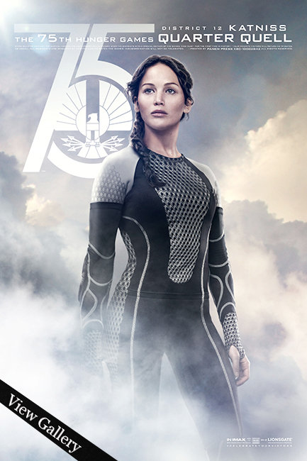 Hunger Games: Catching Fire Poster Katniss Credit: Lionsgate