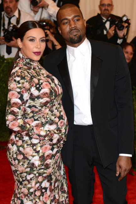 Costume Institute Gala 2013 for the 'PUNK: Chaos to Couture' exhibition at the Metropolitan Museum of Art    Featuring: Kanye West,Kim Kardashian  Where: New York City, United States  When: 07 May 2013  Credit: Lia Toby/WENN.com