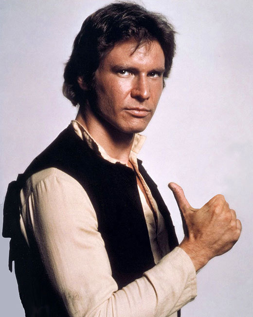 Han Solo without gun