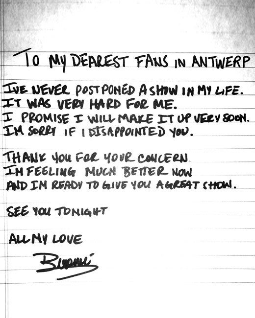 Beyonce Letter