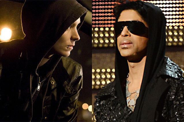 Prince and Lisbeth Salander At the Grammys Prince Was Dressed Like the Girl With the Dragon Tattoo