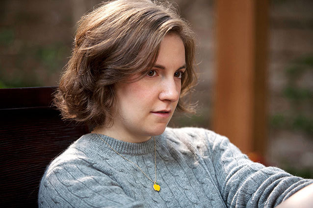 Lena Dunham on Girls with Patrick Wilson