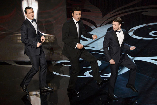 Seth MacFarlane Joseph Gordon-Levitt Daniel Radcliffe Dance Number