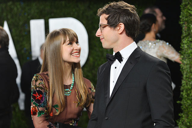 Andy Samberg and Joanna Newsom