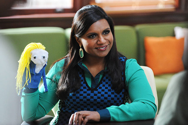 THE MINDY PROJECT: Mindy (Mindy Kaling) rehearses hosting her own medical news segment in the all-new &quot;Mindy's Minute&quot; episode of THE MINDY PROJECT airing Tuesday, Feb. 19 (9:30-10:00 PM ET/PT) on FOX. &#xa9;2013 Fox Broadcasting Co. Cr: Beth Dubber/FOX