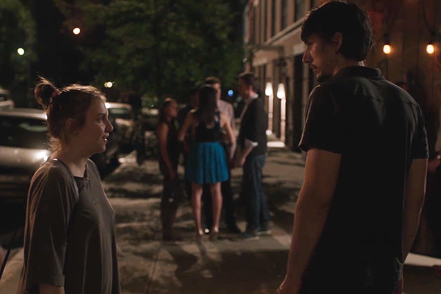 Hannah and Adam on Girls