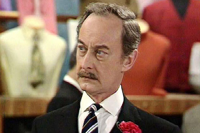 Frank Thornton Are You Being Served's Captain Peacock, Frank Thornton, Dies at 92