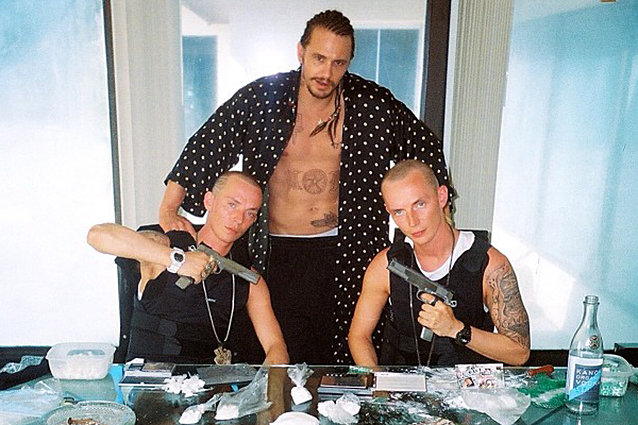 Spring Breakers - James Franco and the ATL Twins Spring Breakers - James Franco and the ATL Twins