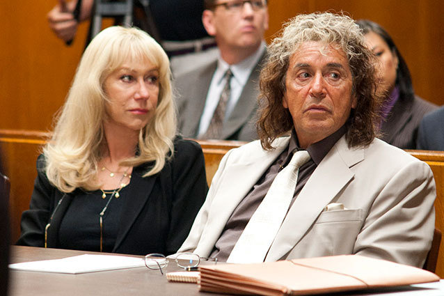 Phil Spector Helen Mirren and Al Pacino in HBO's Phil Spector