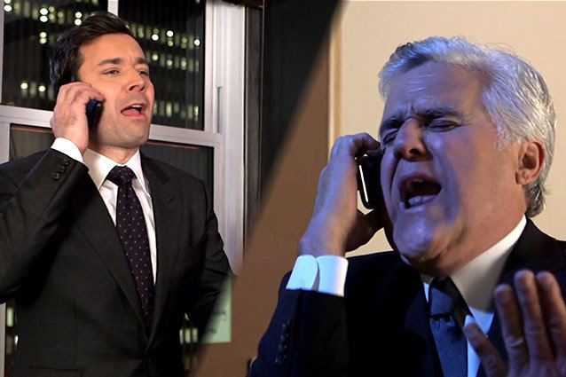 Leno and Fallon Leno and Fallon