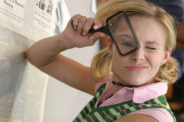 Kristen Bell as Veronica Mars Veronica Mars is coming to San Diego Comic-Con for Kickstarter Benefactors