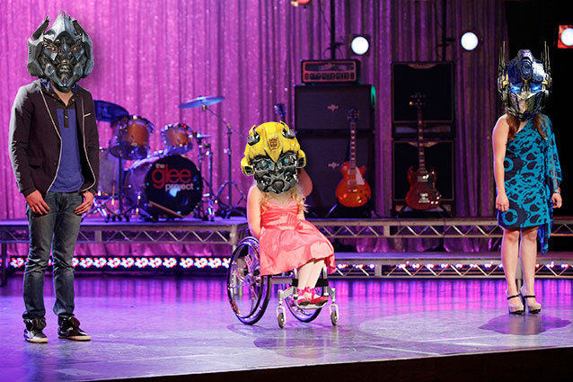 Glee Project, Transformers Credit: Hollywood.com Illustration