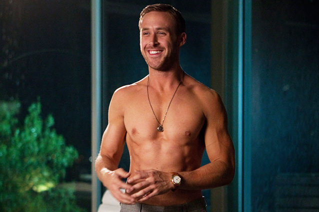 Ryan Gosling, Crazy Stupid Love, Shirtless