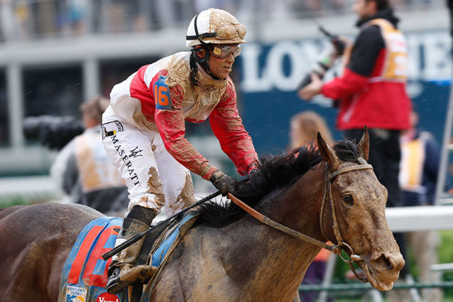 Orb and Joel Rosario win the Kentucky Derby