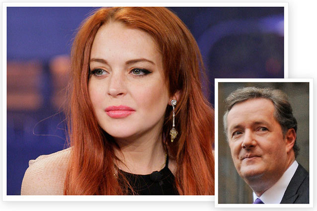 Piers Morgan interviews Lindsay Lohan