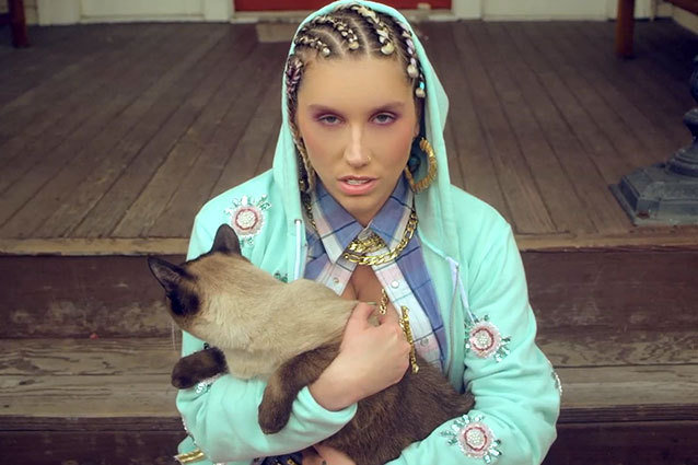 Kesha "Crazy Kids" music video