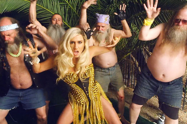 Kesha "Crazy Kids" music video