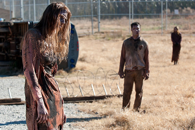 Walkers - The Walking Dead_Season 3, Episode 16_"Welcome to the Tombs" - Photo Credit: Gene Page/AMC