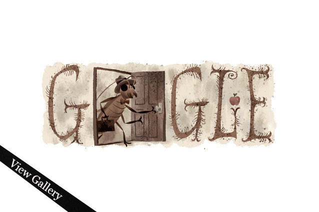 Google Doodle Franz Kafka