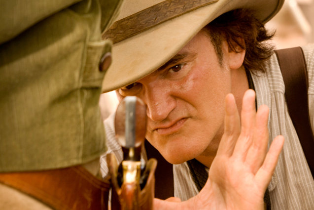 Director QUENTIN TARANTINO on the set of DJANGO UNCHAINED Director QUENTIN TARANTINO on the set of DJANGO UNCHAINED