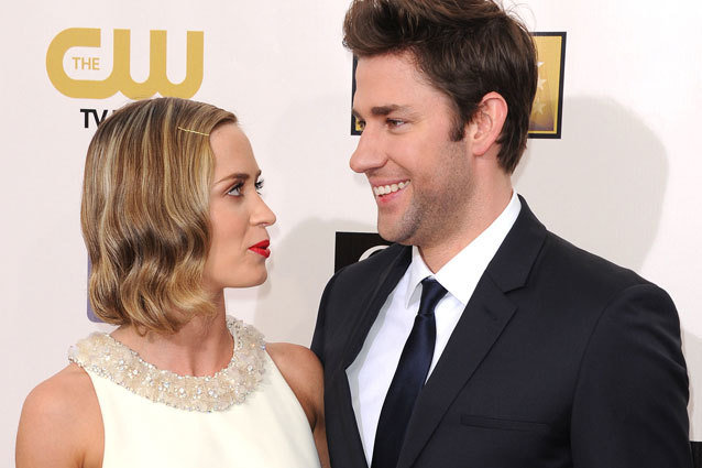 18th Annual Critics' Choice Movie Awards held at Barker Hangar - Arrivals    Featuring: EMILY BLUNT,husband JOHN KRASINSKI  Where: Santa Monica, California, United States  When: 10 Jan 2013  Credit: Visual/WENN.com    **Only available for publication in the Germany, Austria, Switzerland, Canada, United Arab Emirates & China. NO INTERNET USE, Not available for the rest of the world**