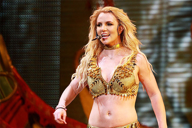 Pop queen Britney Spears hit the stage in San Juan, Puerto Rico, for the final show in her Femme Fatale tour just days after her 30th birthday, and gives the fans a show to remember. She also gave a lap dance to Jersey Shore star DJ Pauly D, who has been opening some of the shows in her tour. <P>Pictured: Britney Spears<P><B>Ref: SPL342340  101211  </B><BR/>Picture by: Primerahora.com / Splash News<BR/></P><P><B>Splash News and Pictures</B><BR/>Los Angeles: 310-821-2666<BR/>New York: 212-619-2666<BR/>London: 870-934-2666<BR/>photodesk@splashnews.com<BR/></P>