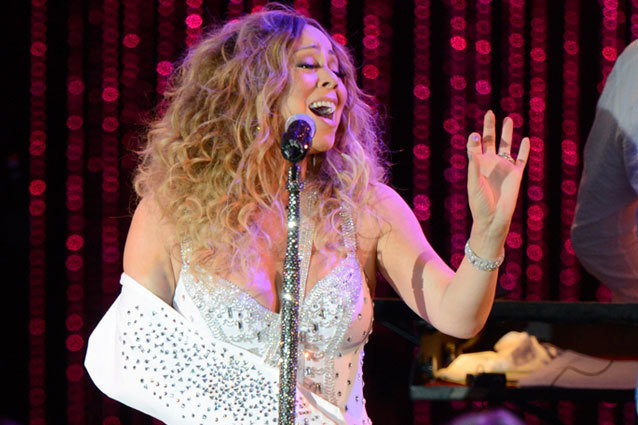 NEW YORK, NY - JULY 13: Mariah Carey performs on stage during MLB All Star Charity Concert starring The New York Philharmonic with Special Guest Mariah Carey Benefiting Sandy Relief at Central Park, Great Lawn on July 13, 2013 in New York City. (Photo by Kevin Mazur/WireImage) NEW YORK, NY - JULY 13: Mariah Carey performs on stage during MLB All Star Charity Concert starring The New York Philharmonic with Special Guest Mariah Carey Benefiting Sandy Relief at Central Park, Great Lawn on July 13, 2013 in New York City. (Photo by Kevin Mazur/WireImage)