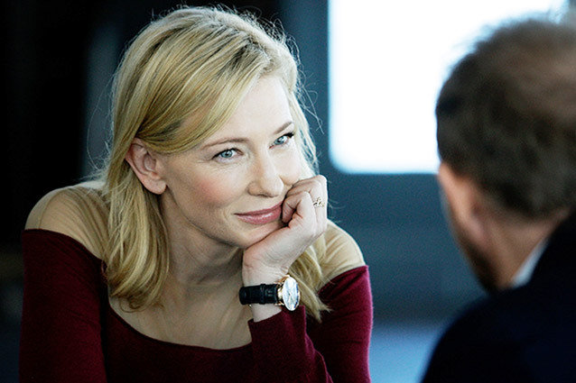 SYDNEY, AUSTRALIA - MAY 10:  Cate Blanchett speaks with Sydney Theatre Company Artistic Director, Andrew Upton during the launch of 'Suncorp Twenties', a new theatre ticketing initiative on May 10, 2013 in Sydney, Australia.  (Photo by Lisa Maree Williams/Getty Images)