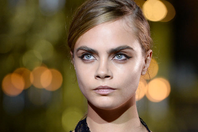 PARIS, FRANCE - SEPTEMBER 30: Model Cara Delevingne walks the runway during Stella McCartney show as part of the Paris Fashion Week Womenswear Spring/Summer 2014 at Palais Garnier on September 30, 2013 in Paris, France. (Photo by Pascal Le Segretain/Getty Images) PARIS, FRANCE - SEPTEMBER 30: Model Cara Delevingne walks the runway during Stella McCartney show as part of the Paris Fashion Week Womenswear Spring/Summer 2014 at Palais Garnier on September 30, 2013 in Paris, France. (Photo by Pascal Le Segretain/Getty Images)