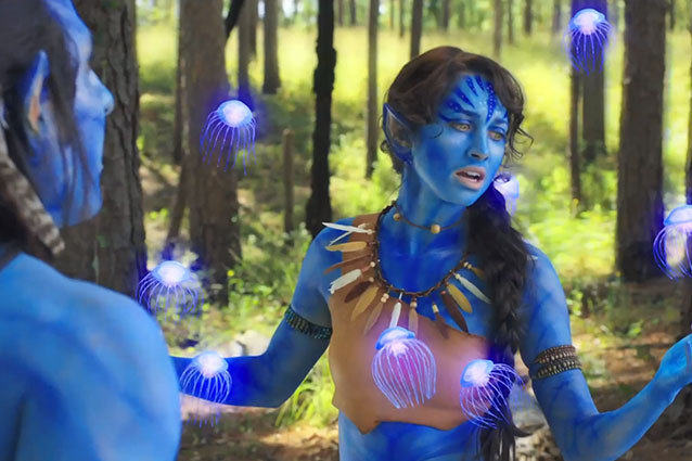 Movie Still of the Starving Games, a Hunger Games parody