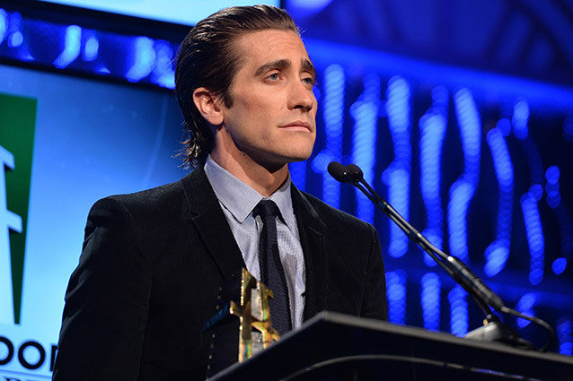 BEVERLY HILLS, CA - OCTOBER 21:  Actor Jake Gyllenhaal during the 17th annual Hollywood Film Awards at The Beverly Hilton Hotel on October 21, 2013 in Beverly Hills, California.  (Photo by Alberto E. Rodriguez/HFA2013/Getty Images for DCP)