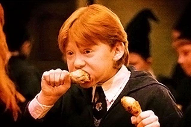 Ron Weasley, Harry Potter