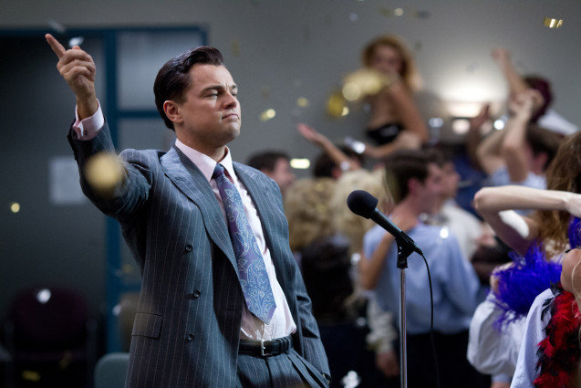 Leonardo DiCaprio plays Jordan Belfort in THE WOLF OF WALL STREET, from Paramount Pictures and Red Granite Pictures.