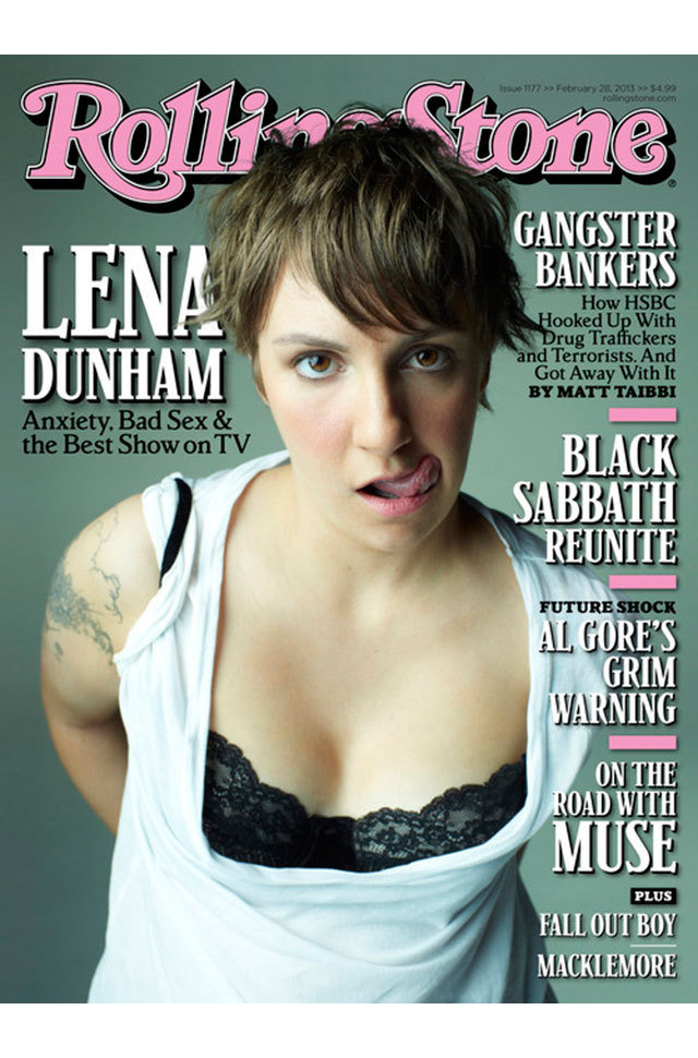 Lena Dunham Rolling Stone Cover