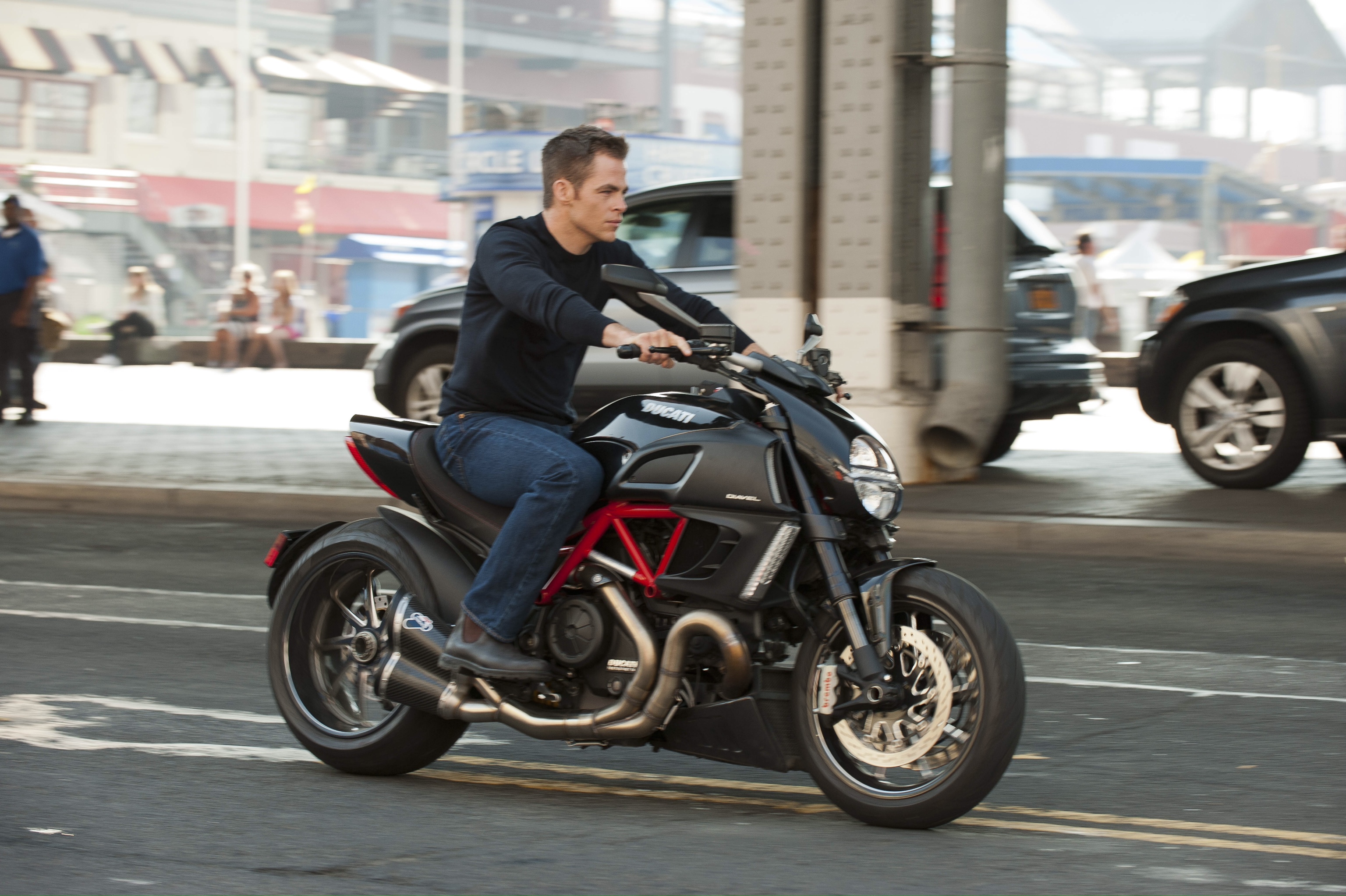 Jack Ryan motorcycle