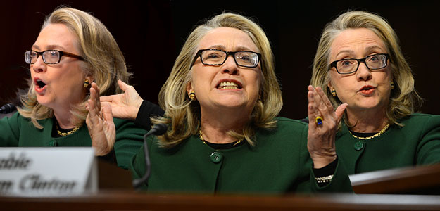 hillary clinton angry at benghazi hearing