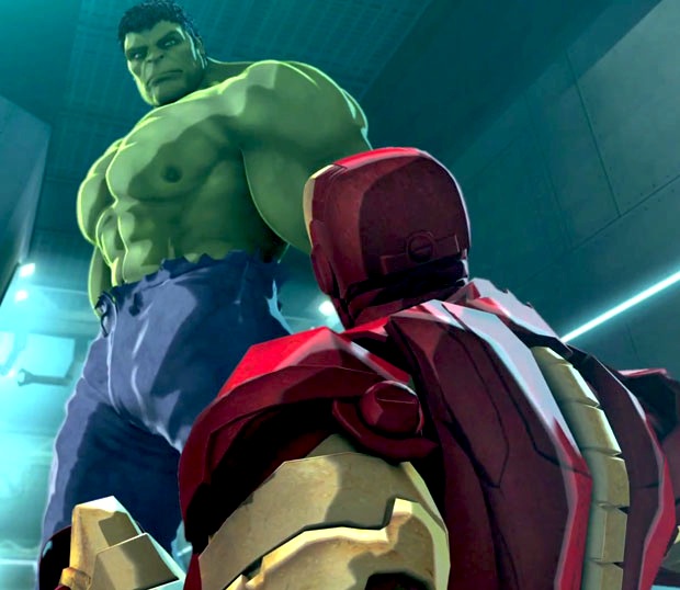Iron Man and Hulk: Heroes United Cartoon