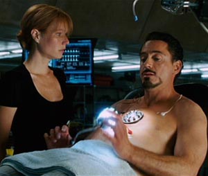 Iron Man Shirtless