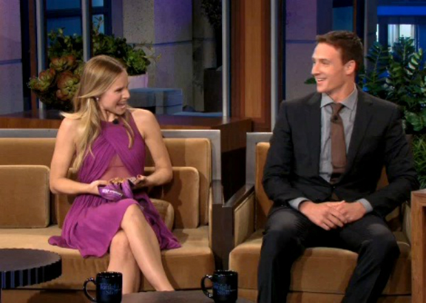 Kristen Bell and Ryan Lochte