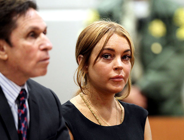 lindsay lohan appears in court