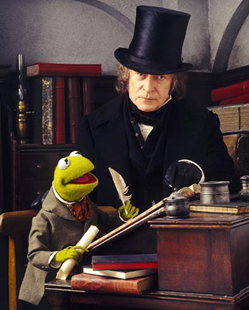 Michael Caine in The Muppet Christmas Carol