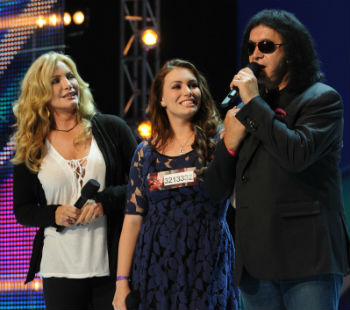 X_Factor_gene_simmons_daughter_audition.