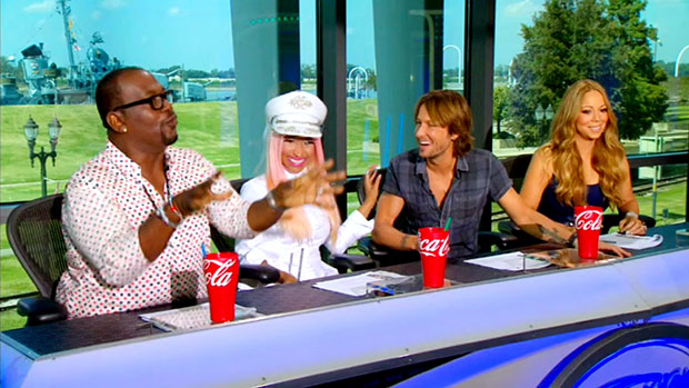 The judges play nice during American Idol auditions in Baton Rouge