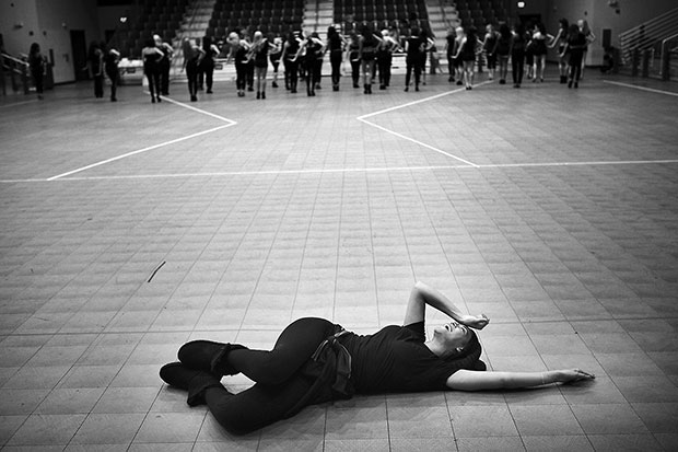beyonce super bowl rehearsal