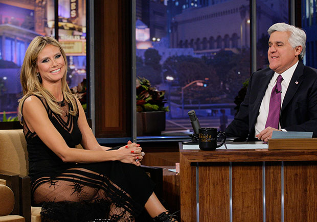heidi klum dances on tables