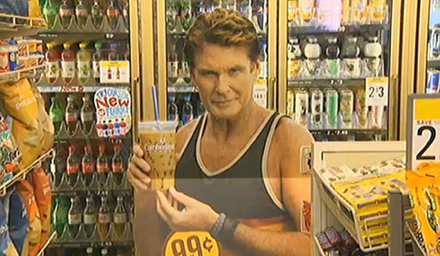 Hasselhoff Stolen Ads