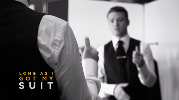 justin timberlake suit and tie teaser