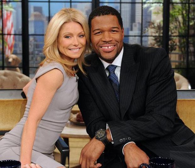 Kelly Ripa and Michael Strahan