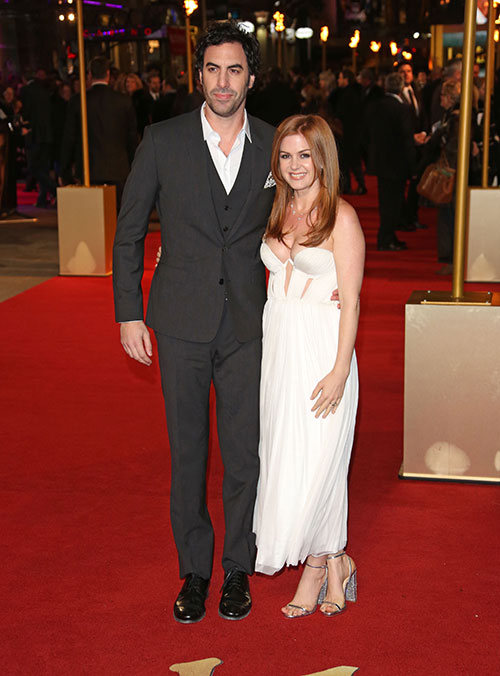 Isla Fisher Sacha Baron Cohen