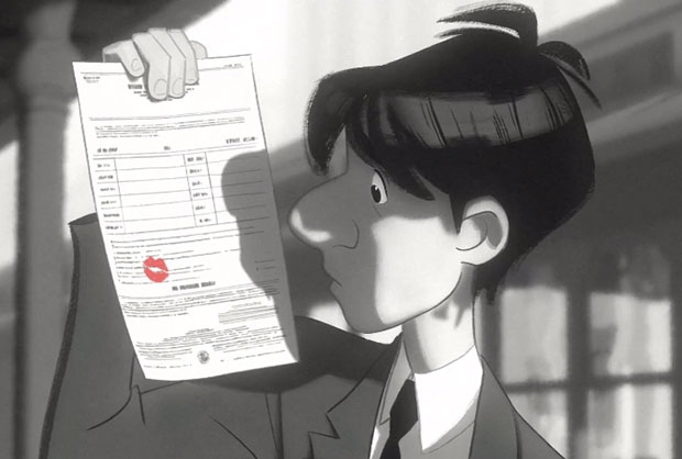 Watch Disney's Oscar-nominated short The Paperman